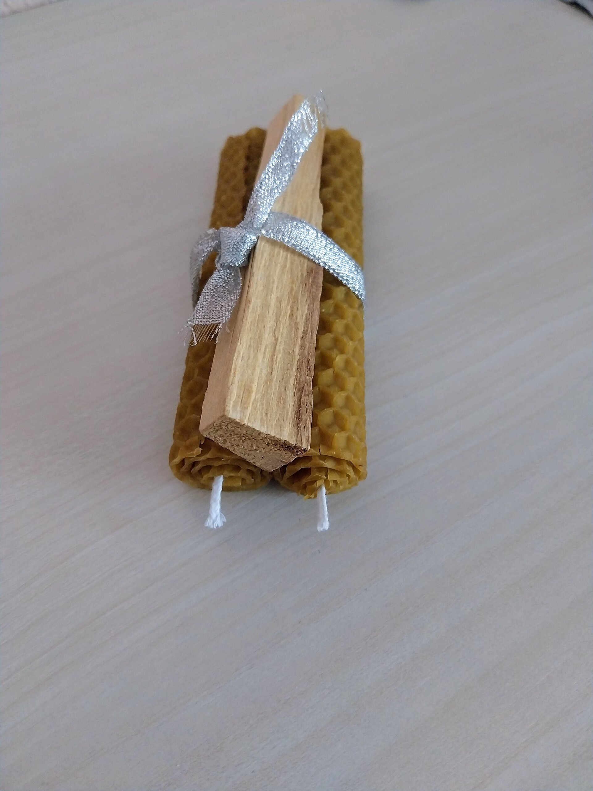 Pack velas de Miel y Palo Santo - 1
